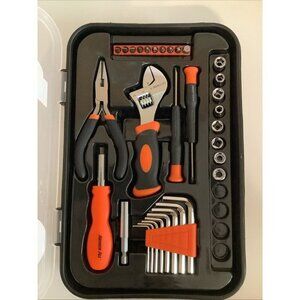 ARMOR ALL 32 PC Compact On-the-go Presicion Screwdriver WRENCH & SOCKET TOOL SET